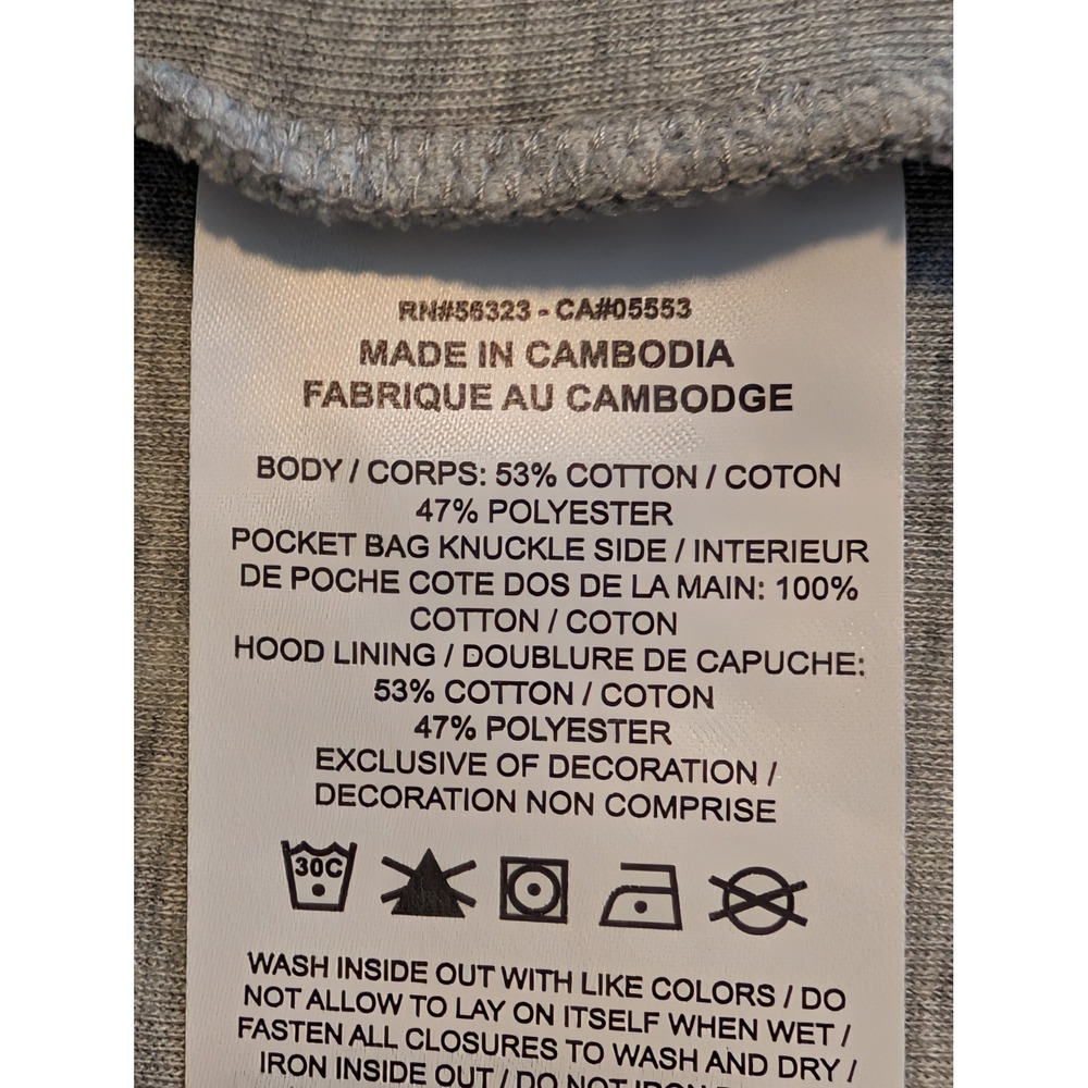 Nike Tech Fleece Full Zip Hoodie Mens L Heather Grey Black CU4489-063 VERY NICE - Picture 8 of 8